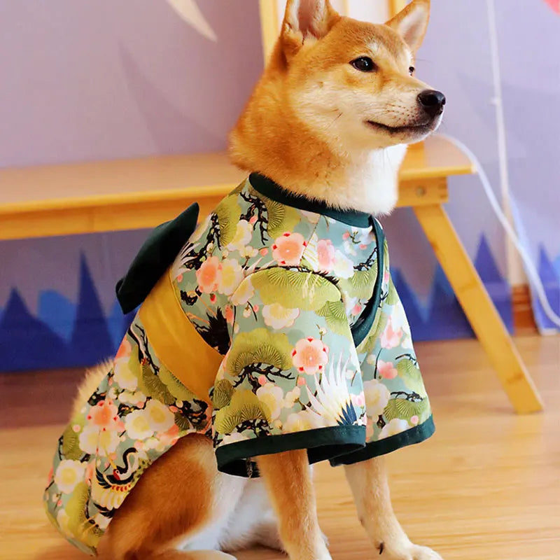 Japanisches Haustier Kimono – Traditionelles und Stilvolles Outfit für Hunde und Katzen