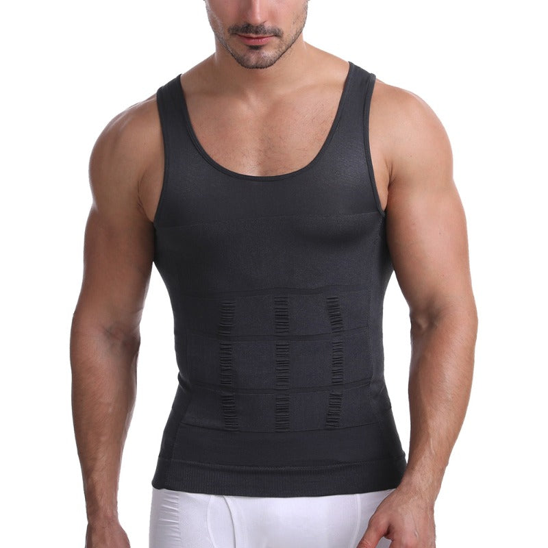 Compression Shirt – Slimming Body Shaper Weste für Männer