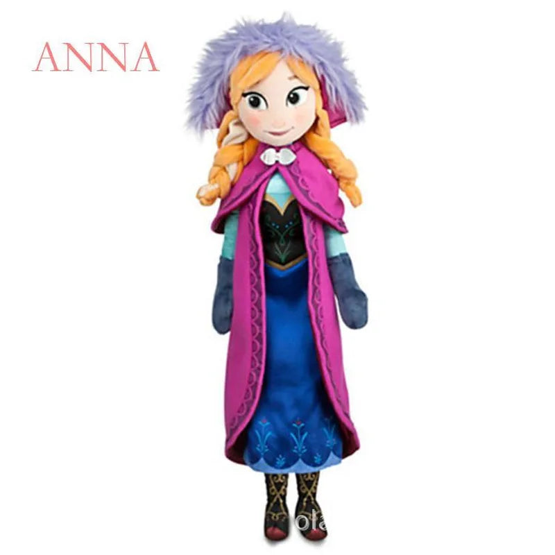 40 cm Frozen Anna & Elsa Puppen – Schneekönigin & Prinzessin Anna Elsa Plüschspielzeuge, Weihnachts- und Geburtstagsgeschenk für Kinder