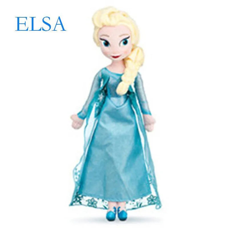 40 cm Frozen Anna & Elsa Puppen – Schneekönigin & Prinzessin Anna Elsa Plüschspielzeuge, Weihnachts- und Geburtstagsgeschenk für Kinder