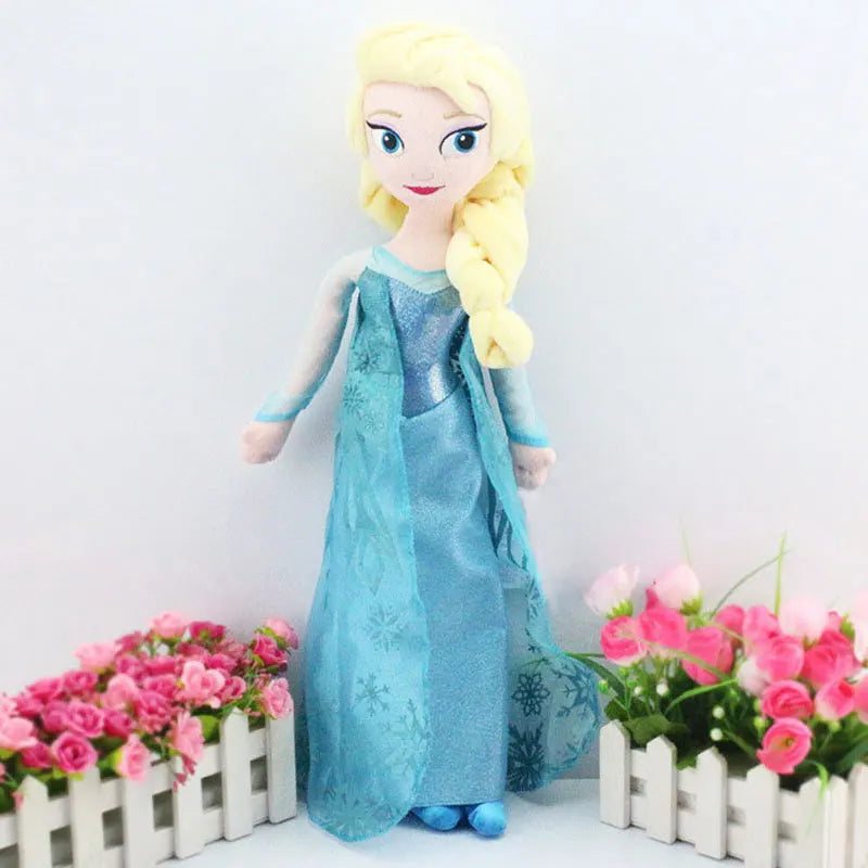 40 cm Frozen Anna & Elsa Puppen – Schneekönigin & Prinzessin Anna Elsa Plüschspielzeuge, Weihnachts- und Geburtstagsgeschenk für Kinder