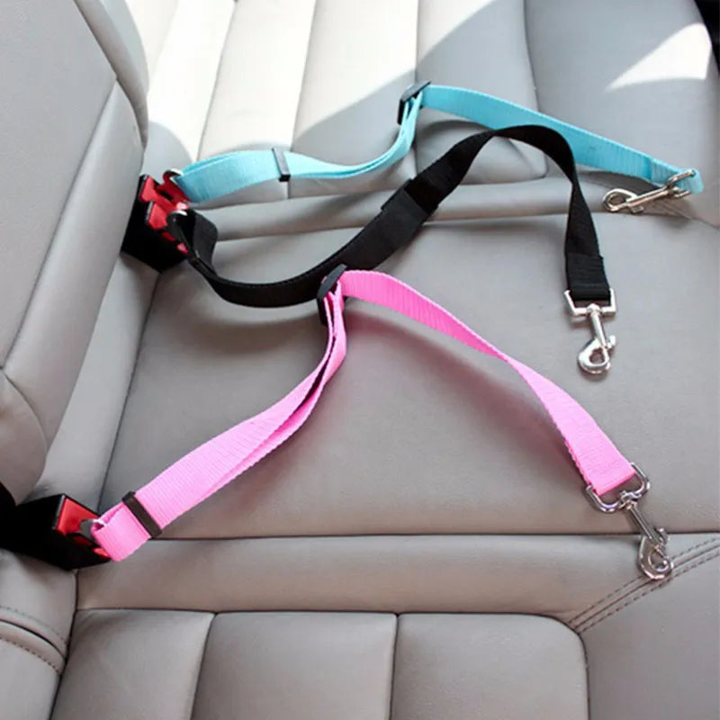 Dog and cat car seat belt