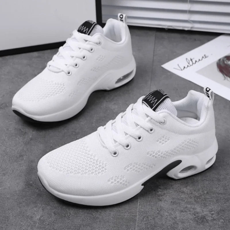 Damen Sommer Schuhe – Atmungsaktive Mesh Sneakers für Freizeit und Sport