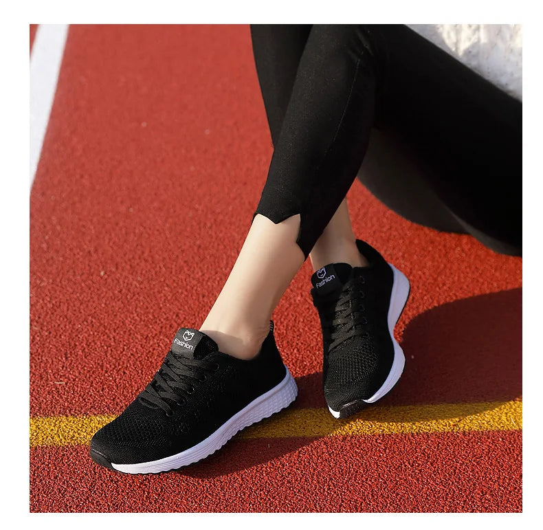 Damen Sport-Sneakers – Mode Plattform Schuhe für Frühling und Winter