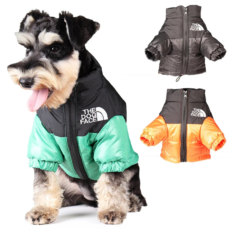 Winter Hundejacke - Warme und Winddichte Hundekleidung für kleine bis große Hunde | Reflektierende Jacke für French Bulldog, Chihuahua & Co.